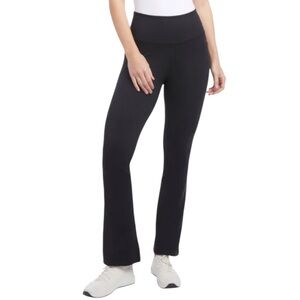 SOLD! DO NOT BUY!! Jockey Studio Flare Pants XL Black Salt Pull-On Side Pockets